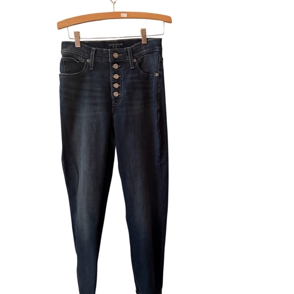 Lucky Brand High Rise Dark Indigo Jeans